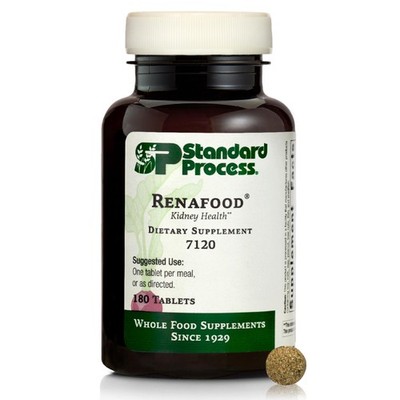 Standard Process Renafood - Supports Healthy Kidney 180 Count (Pack of 1)