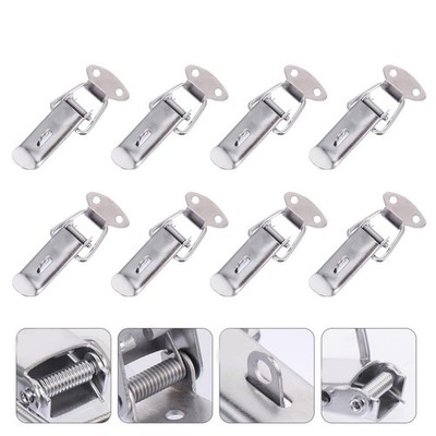 8pcs Cabinet Box Locks Federbelastete Toggle Hasps für Holzkasten