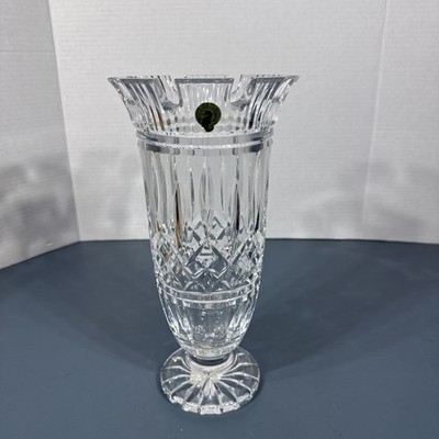 Waterford Crystal Vase, Romance Of Ireland Collection 11  Castle Top No BOX