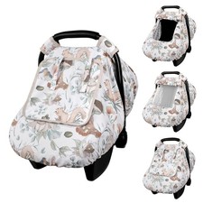 Car Seat Cover Baby Girl Boy, Warm Winter Carseat Cover for Baby, Kick-Proof ...