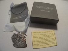 Cherished Teddies "Five Cherished Years" Sterling Silver Pin Brooch 1997 Ltd Ed