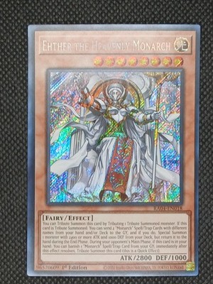 Ehther the Heavenly Monarch RA04-EN018 (Secret Rare)