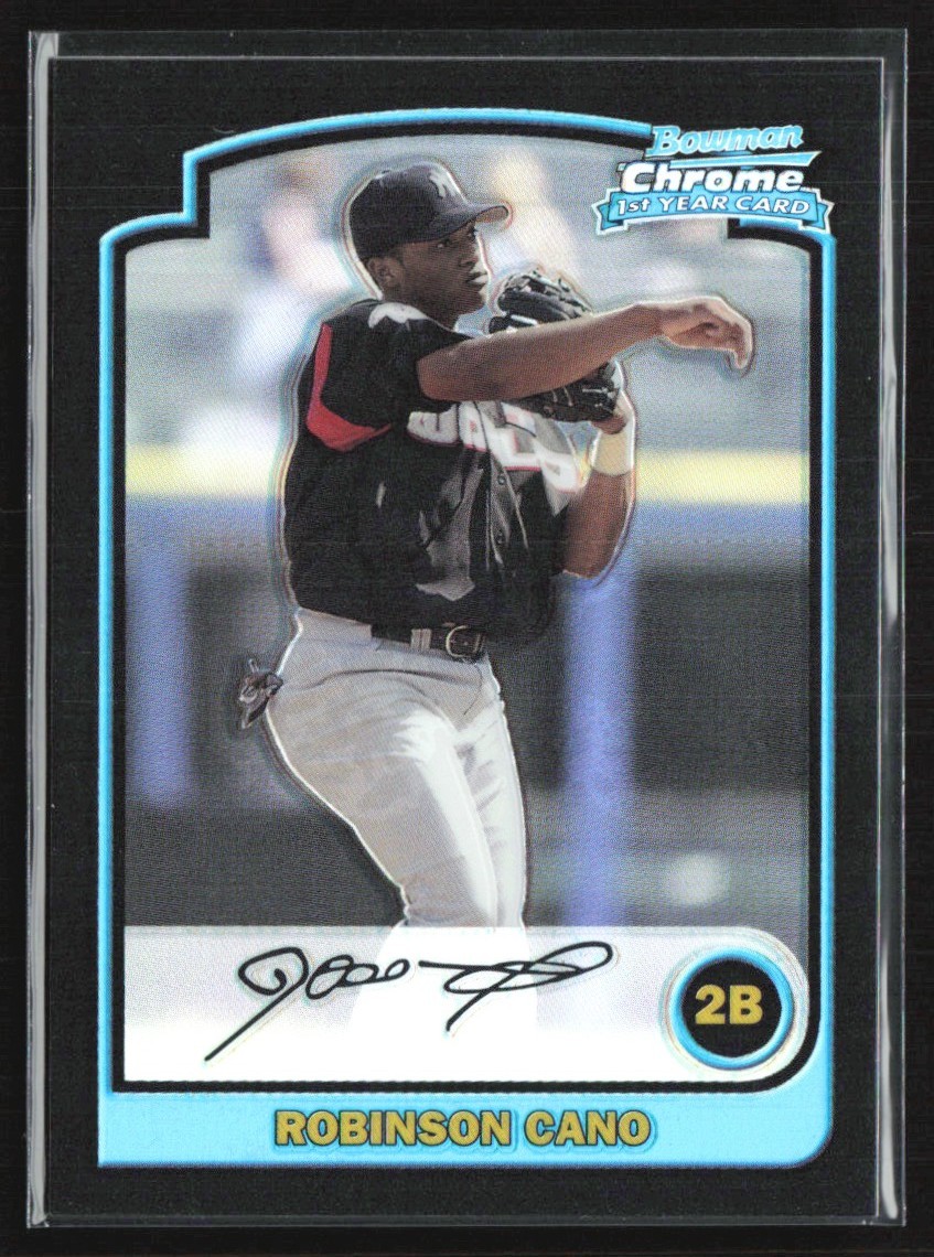 Robinson Cano 2003 Bowman Chrome Refractor B #BDP124 New York Yankees