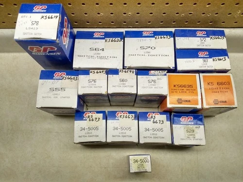 VTG NOS GP Sorensen Ignition Switches, Lot Of (16), Resellers Look QQ