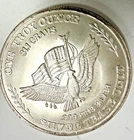 Vintage 1981 U.S. Assay Office San Francisco 1 Oz .999 Silver Bullion Round