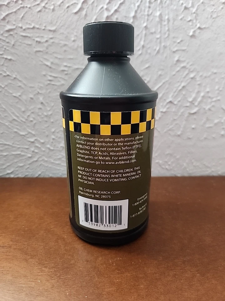 Case of 12 AVBLEND Aviation Oil Additive 12oz FAA Approved Lycoming Continental - Image 3 of 4