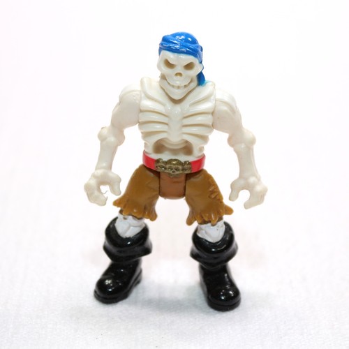 Fisher Price 2002 IMAGINEXT PHANTOM PIRATE Skeleton Gold Shorts - Afbeelding 1 van 10