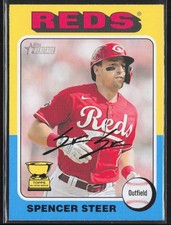 2024 Topps Heritage Spencer Steer Cincinnati Reds #235