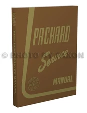 1955 1956 Packard Repair Shop Manual Clipper Panama 400 Carribean Patrician Exec