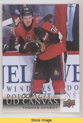 2018-19 Upper Deck UD Canvas Thomas Chabot #C59 READ fv4