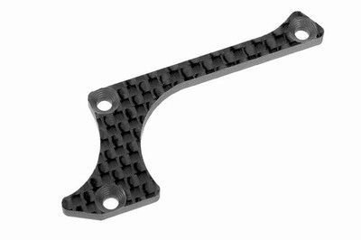 Team Corally Suspension arm stiffener A Lower Front Left Graphite 3mm 1 pc / C-0