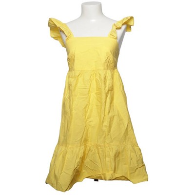 Primark, Kleid, Größe: 38, Gelb, Baumwolle, Einfarbig, Damen #dSe