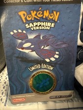 Pokémon Sapphire Version Limited Edition Coin GBA 2003