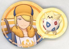 Pokemon Masters EX Wallo & Togepi Can Badge Vol.2 Pin 7cm Collectible