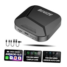 Android 13 Carplay Ai Box Streaming 3.0 Wireless CarPlay/Android Auto Only