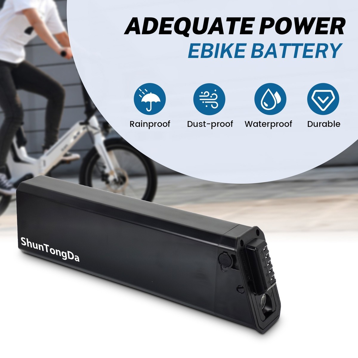 48v 10.5ah Lithium-ion battery pack for Jetson Haze HA318 folding