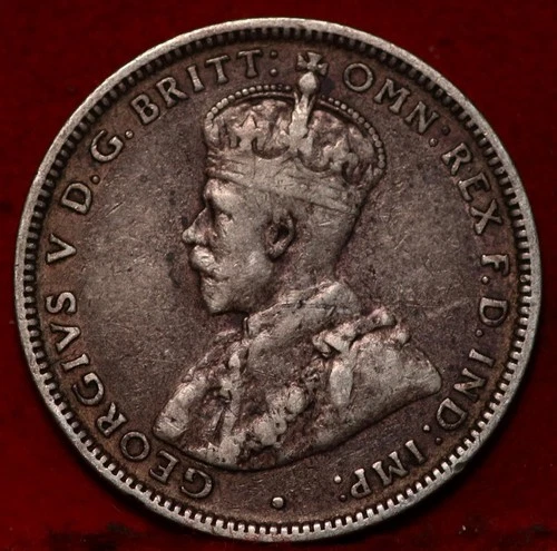 1918 Australia Shilling — photo from the most recent tracked eBay sale