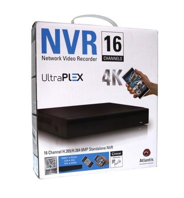 Atlantis NVR1600AK UltraPlex   16 Kanal 4K Netzwerkrekorder
