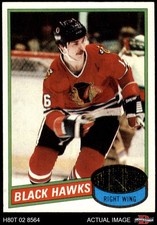 1980 Topps #41 Rich Preston Blackhawks 8 - NM/MT
