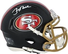 Jerry Rice San Francisco 49ers Autographed Riddell Rivalry Speed Mini Helmet