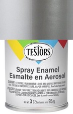 Testors All Purpose Spray Enamel 3oz Metallic Silver
