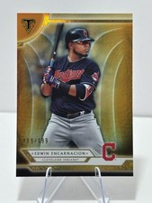 2018 Topps Triple Threads Amber /199 Edwin Encarnacion #43