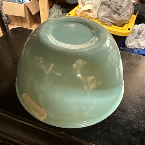 Pyrex Robin's Egg Blue Bowl Mid Century - Imagen 4 de 5