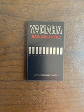 YAMAHA MCD32 RAM 32K BYTES MEMORY CARD