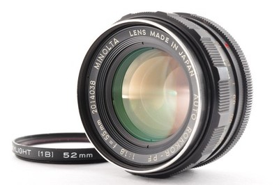 Minolta Auto Rokkor-PF 55mm f/1.8 MF Standard Objektiv SR Mt [N/Neuwertig] #2...