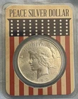Silver! 1923 US Peace Dollar Brilliant Uncirculated $1 Silver Dollar