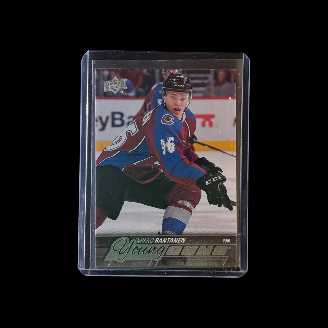 2015-16 Upper Deck MIKKO RANTANEN Young Guns Rookie Card #206 SP RC (A)