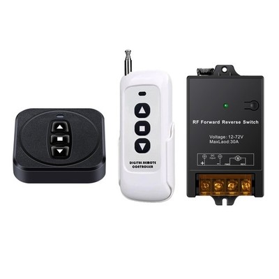 SRDKG 12v Forward Reverse Remote Switch with 30a Relay,Dc 12v Linear Actuator...
