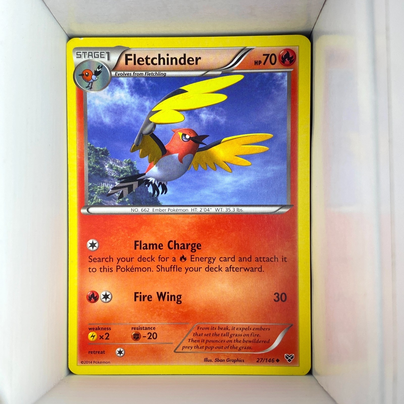 Fletchinder 27/146 XY: Base Set English