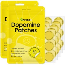 Extra Strength Dopamine Patches - 60 Vegan Plant-Based Formula