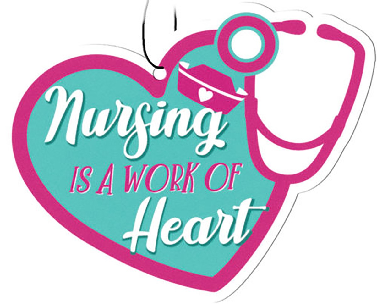 Spoontiques Nursing - автомобильный освежитель воздуха work of Heart Auto (3 упаковки)