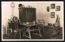 Buttstadt, museo della casa, stube, cartolina 