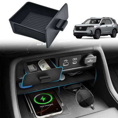 For Honda Pilot 2023-2025 Center Console Storage Drawer Box Interior Organizer