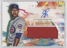2020 Topps Inception 23/155 Adbert Alzolay #IAP-AA Patch Auto 05gv
