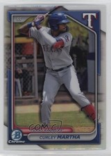 2024 Bowman Draft Chrome Refractor Curley Martha #BDC-165 1ax4