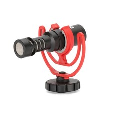 Rode VideoMicro Compact On-Camera Microphone with Shock Mount Black