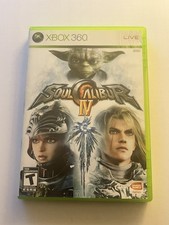 Soul Calibur IV 4 (Microsoft Xbox 360, 2008) Complete & Tested