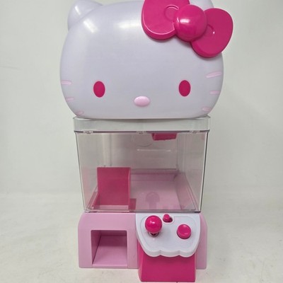 Hello Kitty Claw Machine Jazwares Pink Sanrio Arcade Game with 5 Prize Capsules
