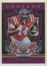 2019 Panini Prizm Draft Crusade Purple Prizm DK Metcalf #3 5by