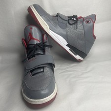 Jordan Flight Club 90s Grey Gym Red for Sale | Authenticity