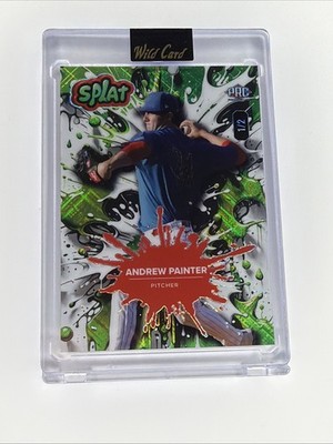 Wild Card Splat Andrew Painter 2024 Baseball Card 1/2  