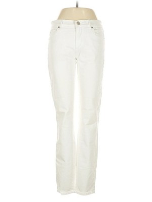 Ann Taylor LOFT Women Ivory Jeans 4
