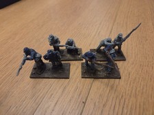 Perry Miniatures American Civil War Union Skirmishers 6x metal 2 X Plastic