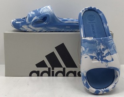 Adidas Adicane Slides In Blue And White Men s Size 10, Women s Size 11