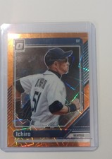 2024 Panini Donruss - Optic Ichiro Suzuki #75 Orange Velocity Prizm