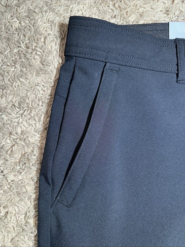 NUEVO Pantalones elásticos de rendimiento repelentes al agua Hurley para hombre negros talla 34 x 29 - Imagen 10 de 16